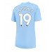 Billige Manchester City Julian Alvarez #19 Hjemmebane Fodboldtrøjer Dame 2023-24 Kortærmet